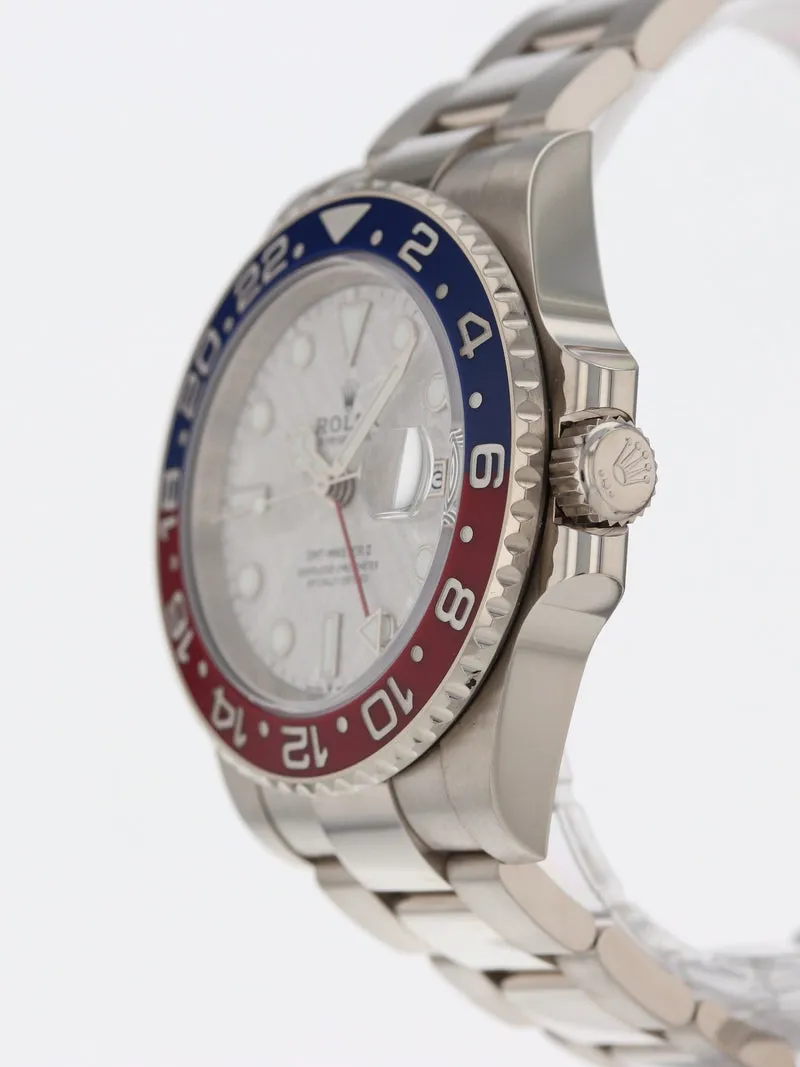 Rolex GMT-Master II 126719BLRO 40mm White gold White 6