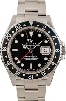 Rolex GMT-Master II 16710 40mm Stainless steel Black