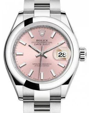 Rolex Lady-Datejust 279160 28mm Stainless steel Rose