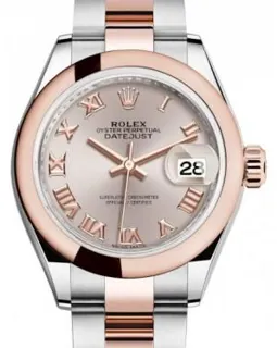 Rolex Lady-Datejust 279161 Rose gold and Stainless steel Gray