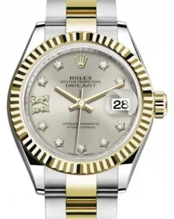 Rolex Lady-Datejust 279173 Yellow gold and Stainless steel Silver