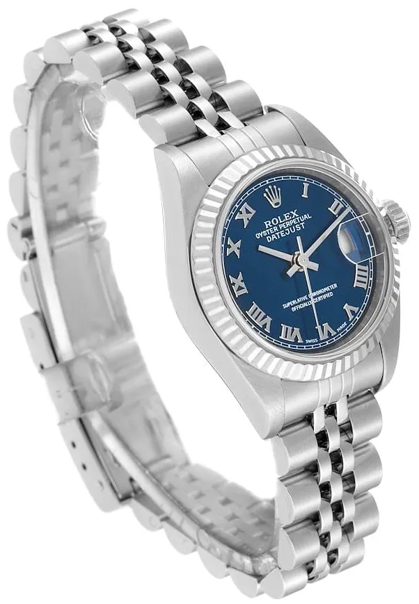 Rolex Lady-Datejust 79174 26mm Stainless steel Blue 4