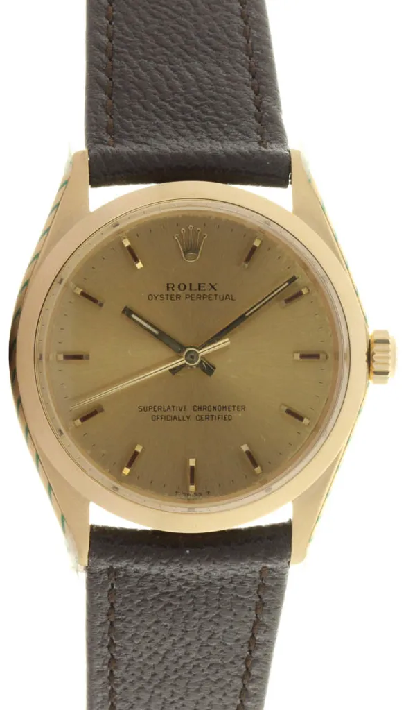 Rolex Oyster Perpetual 1002/8 34mm Yellow gold 4