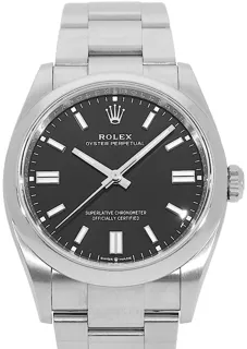 Rolex Oyster Perpetual 36 126000 Stainless steel Schwarz