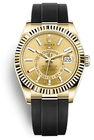 Rolex Sky-Dweller 326238 42mm Yellow gold Champagne