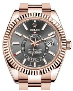 Rolex Sky-Dweller 326935 Rose gold Dark Rhodium