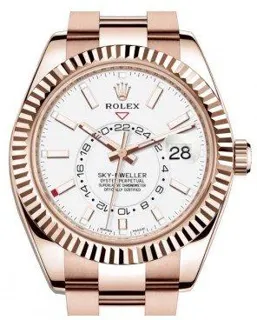 Rolex Sky-Dweller 326935 Rose gold White