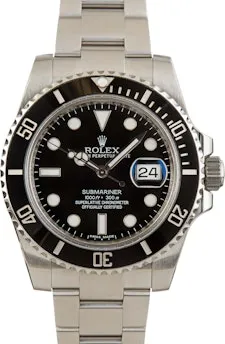 Rolex Submariner 116610 40mm Stainless steel Black