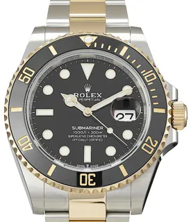 Rolex Submariner 126613LN Yellow gold Schwarz