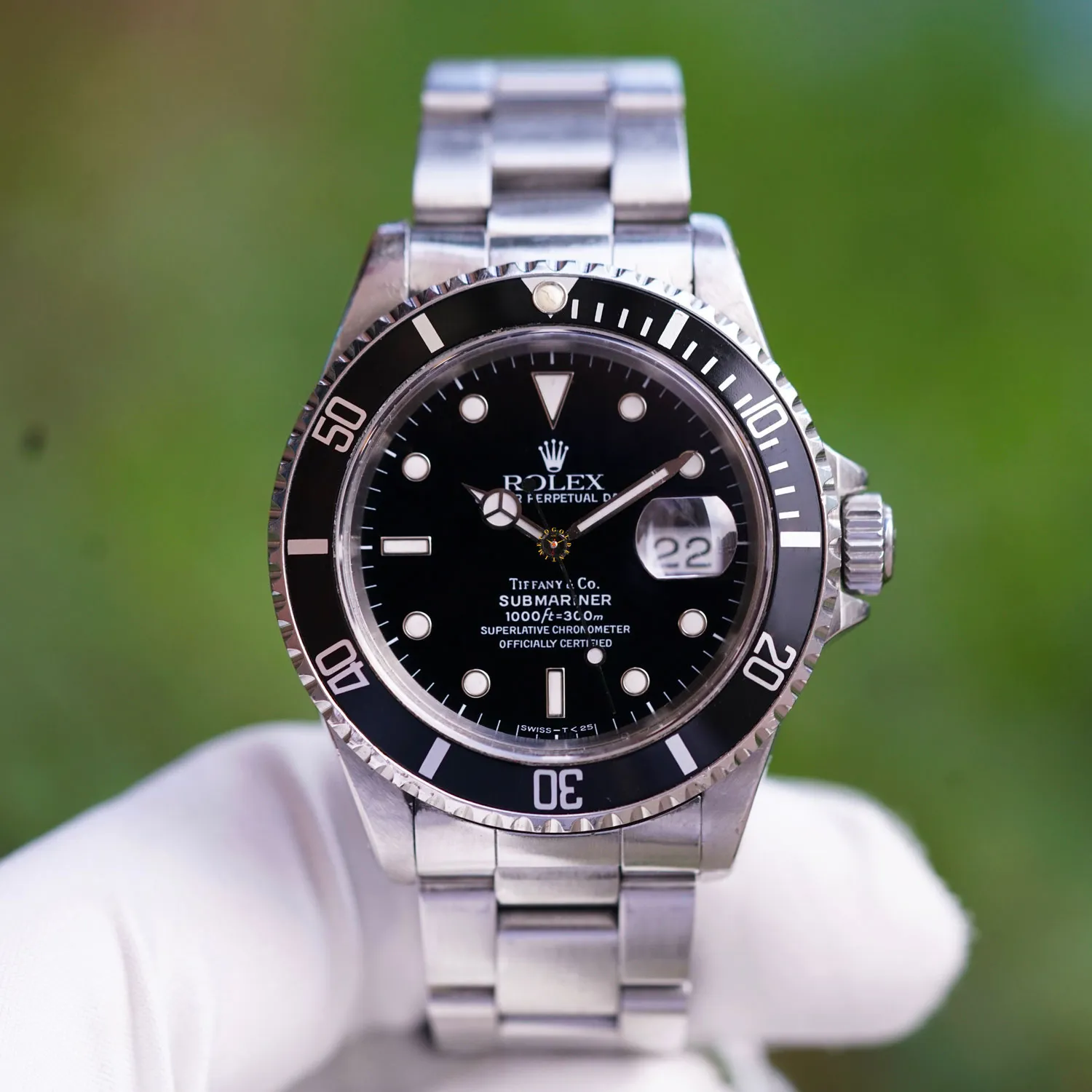 Rolex Submariner 16610 Stainless steel Black