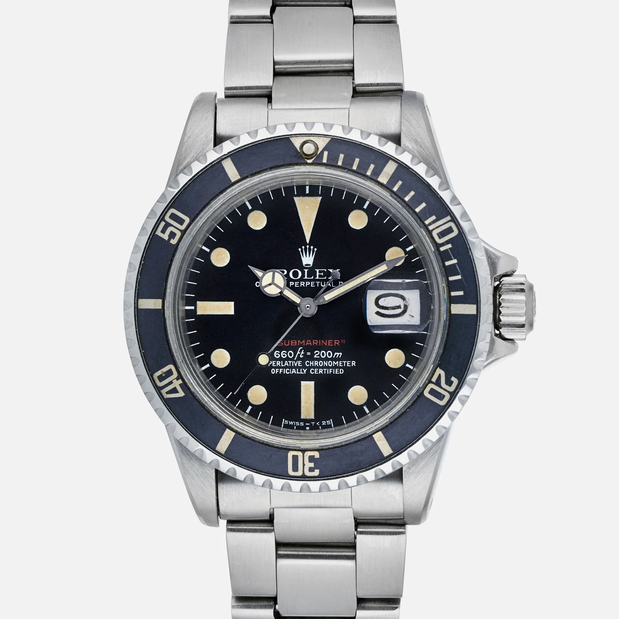 Rolex Submariner 1680 Red 40mm Stainless steel MK5