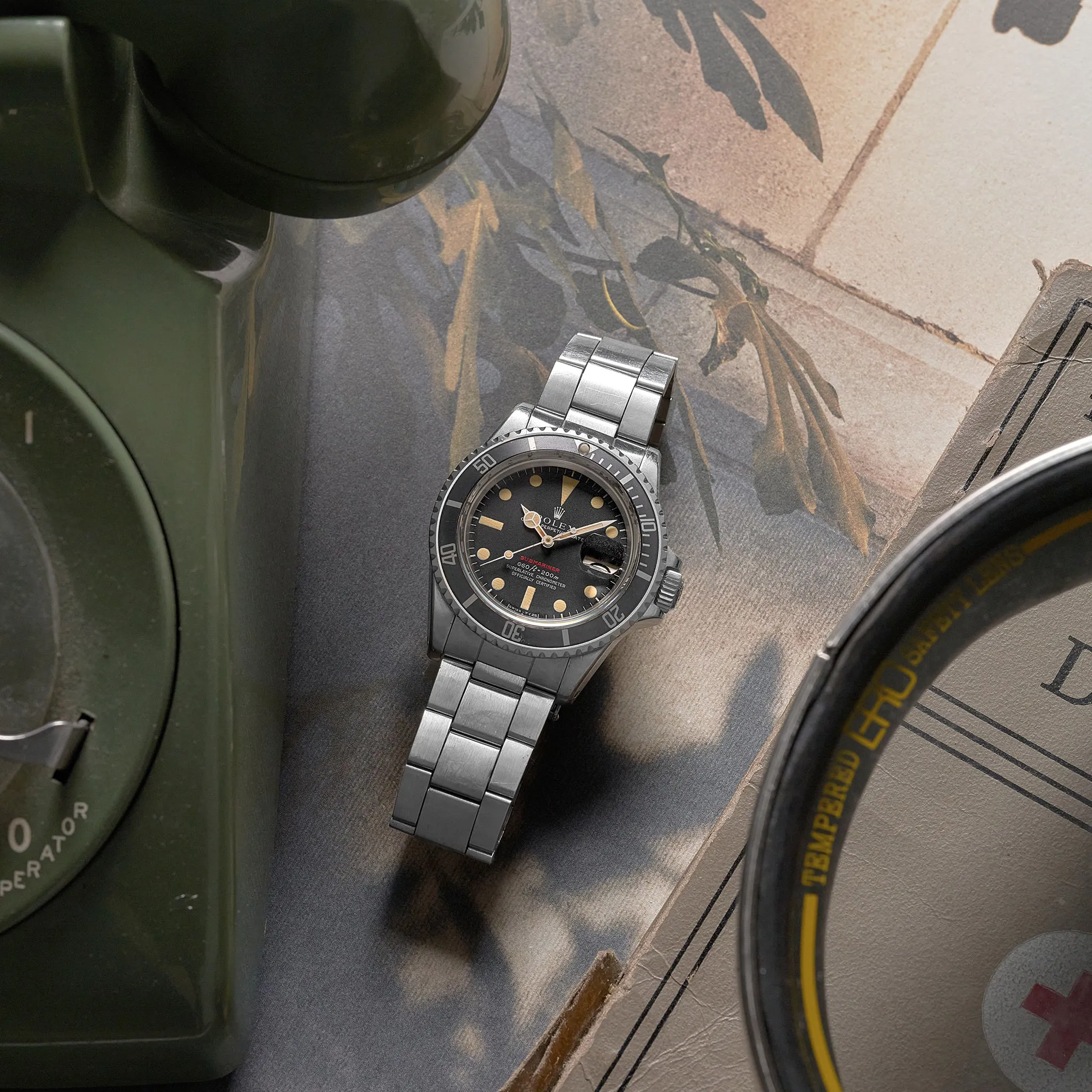 Rolex Submariner 1680 39mm Stainless steel Patina 6