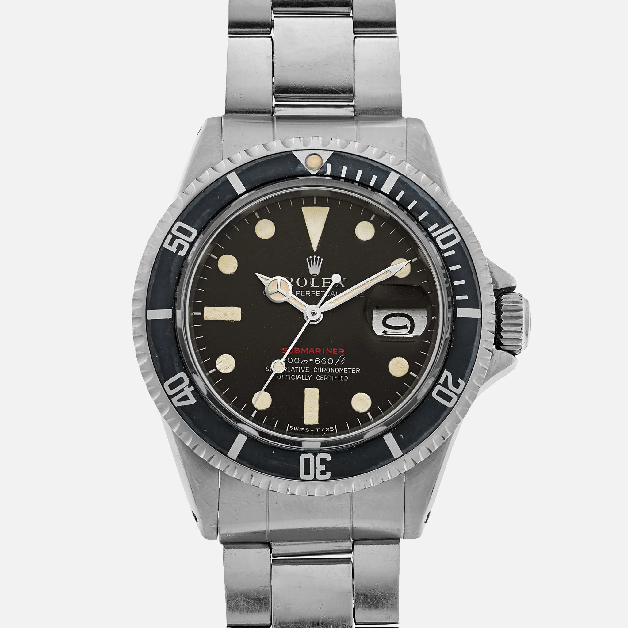 Rolex Submariner 1680 39mm Stainless steel Black