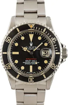 Rolex Submariner 1680 40mm Stainless steel Black