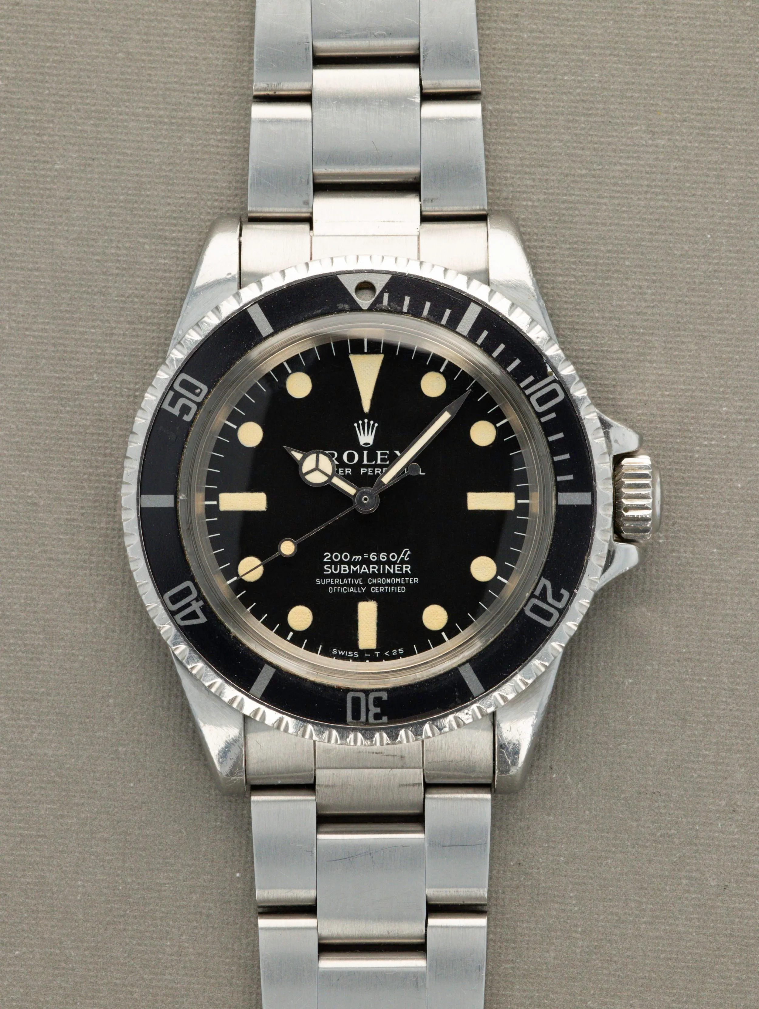 Rolex Submariner 5512 40mm Stainless steel Gilt