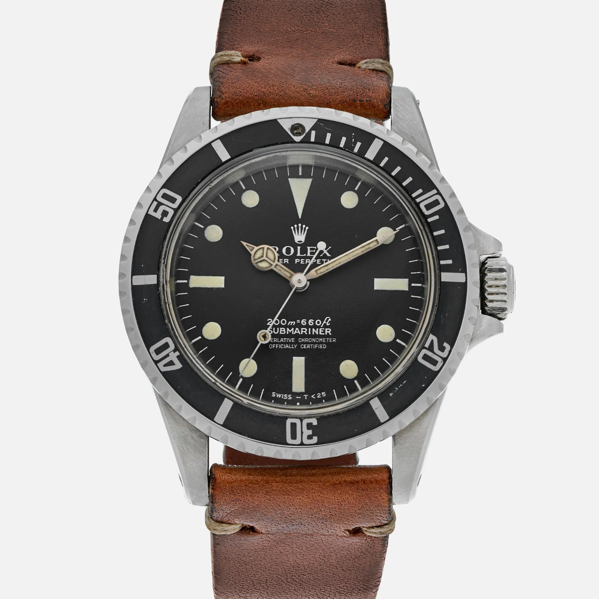 Rolex Submariner 5512 39.5mm Stainless steel Patina