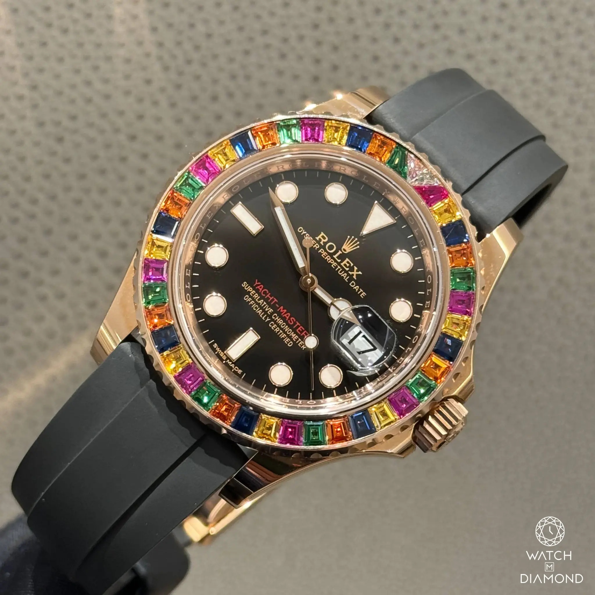 Rolex Yacht-Master 40 116695 SATS 40mm ORO ROSA NERO