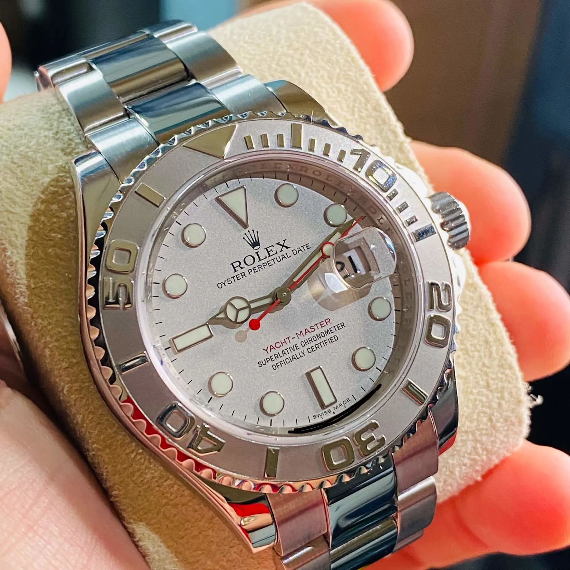 Rolex Yacht-Master 16622 Platinum Platinum 4