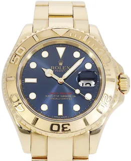 Rolex Yacht-Master 40 16628 Yellow gold Blau