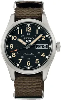 Seiko 5 SRPJ85K1 Stainless steel Black