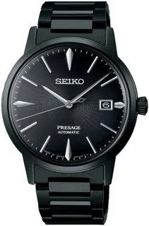 Seiko Presage SRPJ15J1 Stainless steel Black