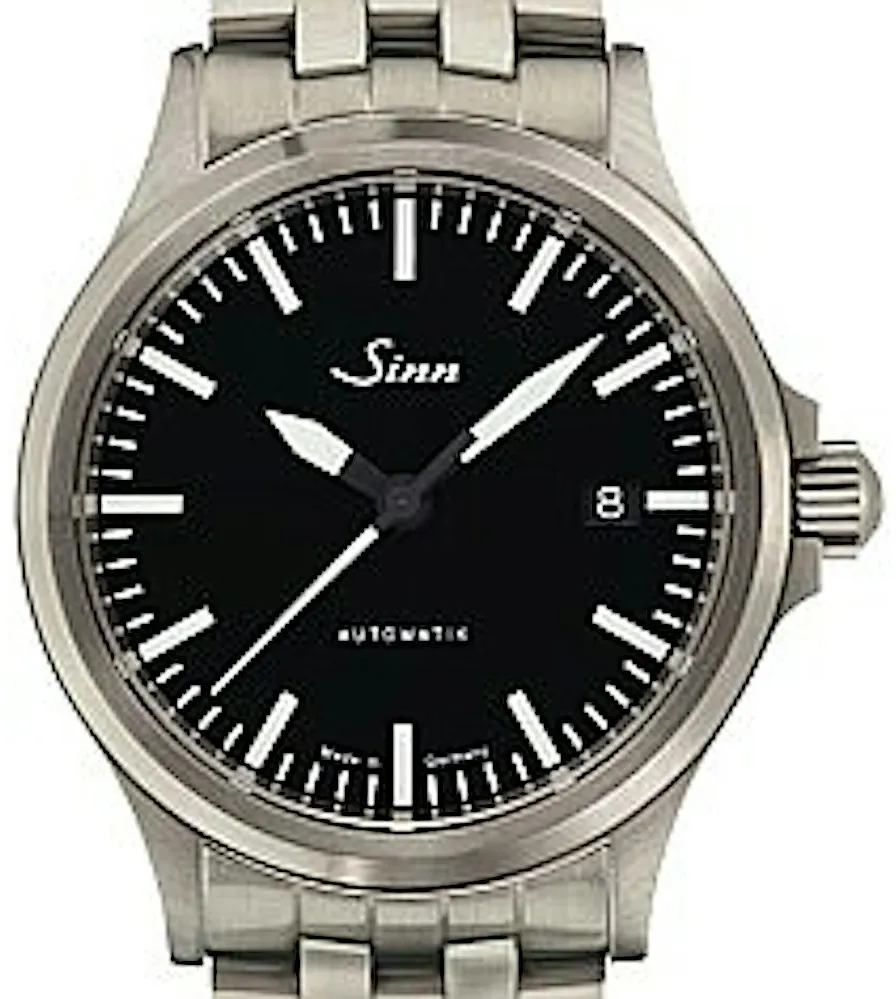 Sinn 556 556.010 38mm Stainless steel Black