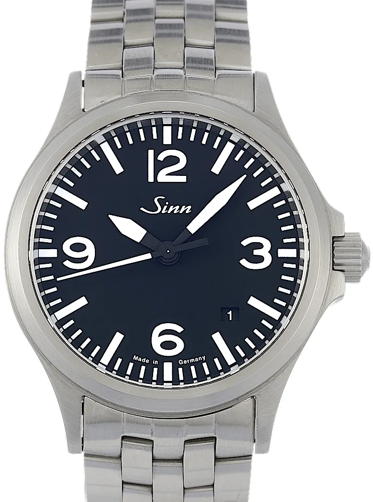 Sinn 556 556.014 38mm Stainless steel Black