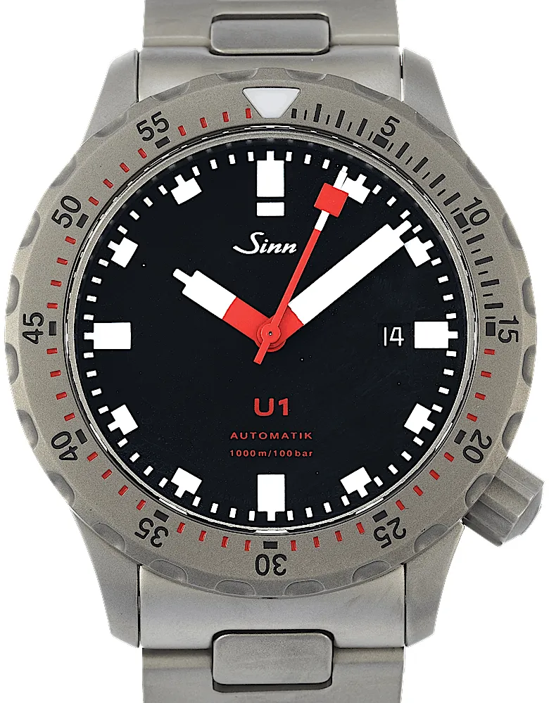 Sinn U1 1010.010 44mm Stainless steel Black