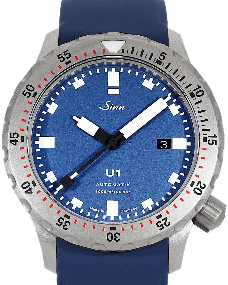 Sinn U1 1010.0102 44mm Stainless steel Blue