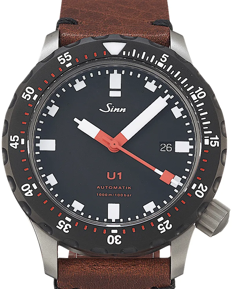 Sinn U1 1010.040 44mm Stainless steel Black