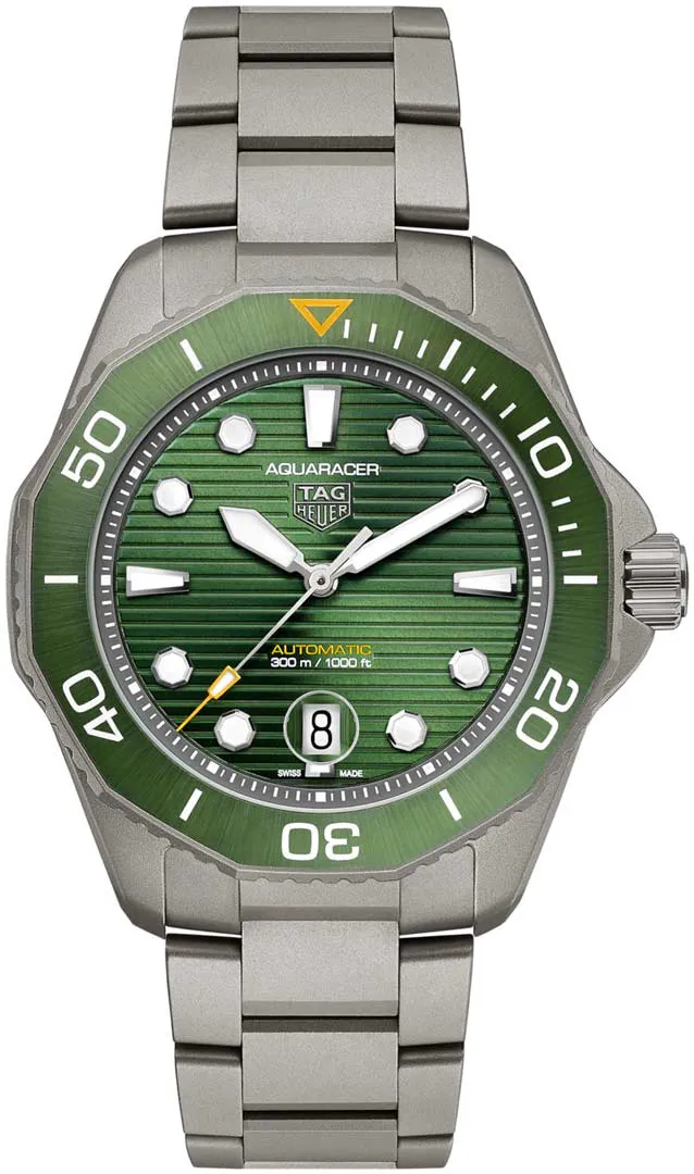 TAG Heuer Aquaracer WBP208B.BF0631 43mm Titanium Green