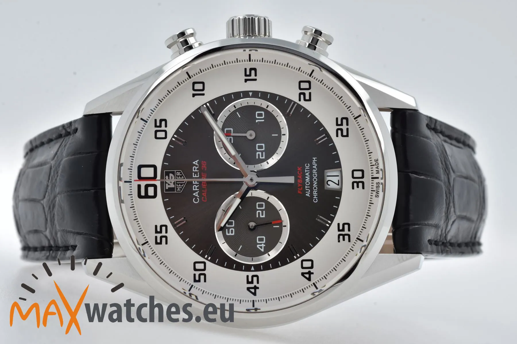 TAG Heuer Carrera CAR2B11 43mm Stainless steel Silver