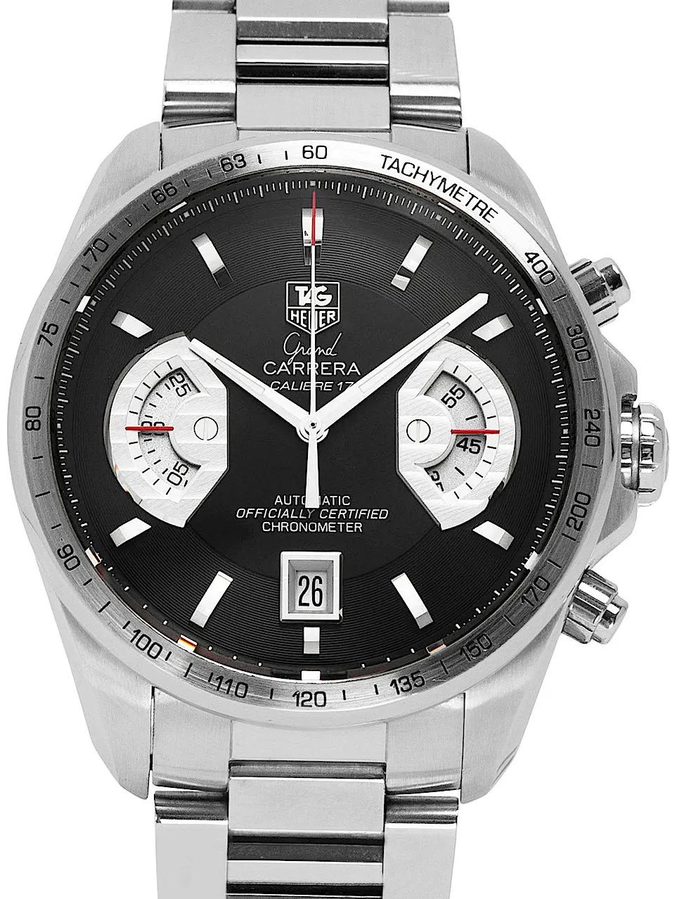 TAG Heuer Carrera CAV511A.BA0902 43mm Edelstahl Schwarz