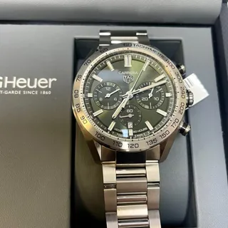 TAG Heuer Carrera CBN2A10.BA0643 Stainless steel Green