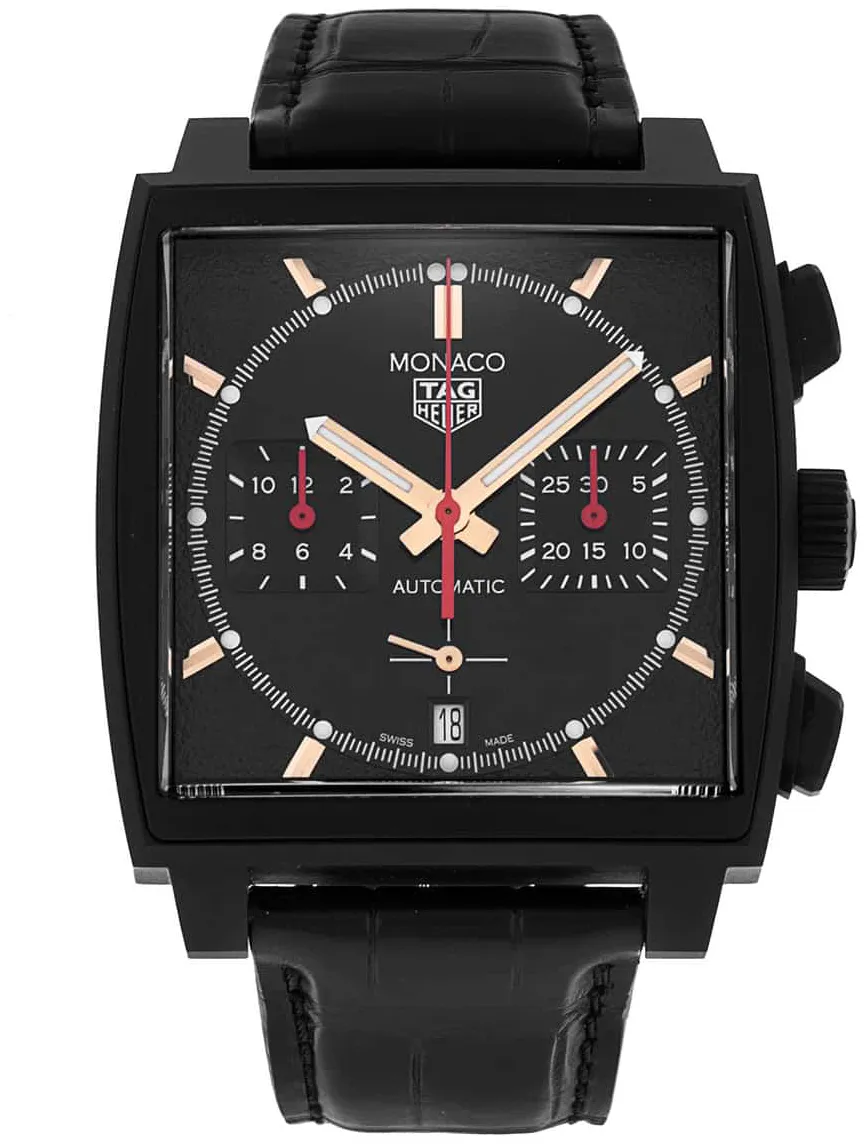 TAG Heuer Monaco CBL2180.FC6497 39mm Stainless steel Black