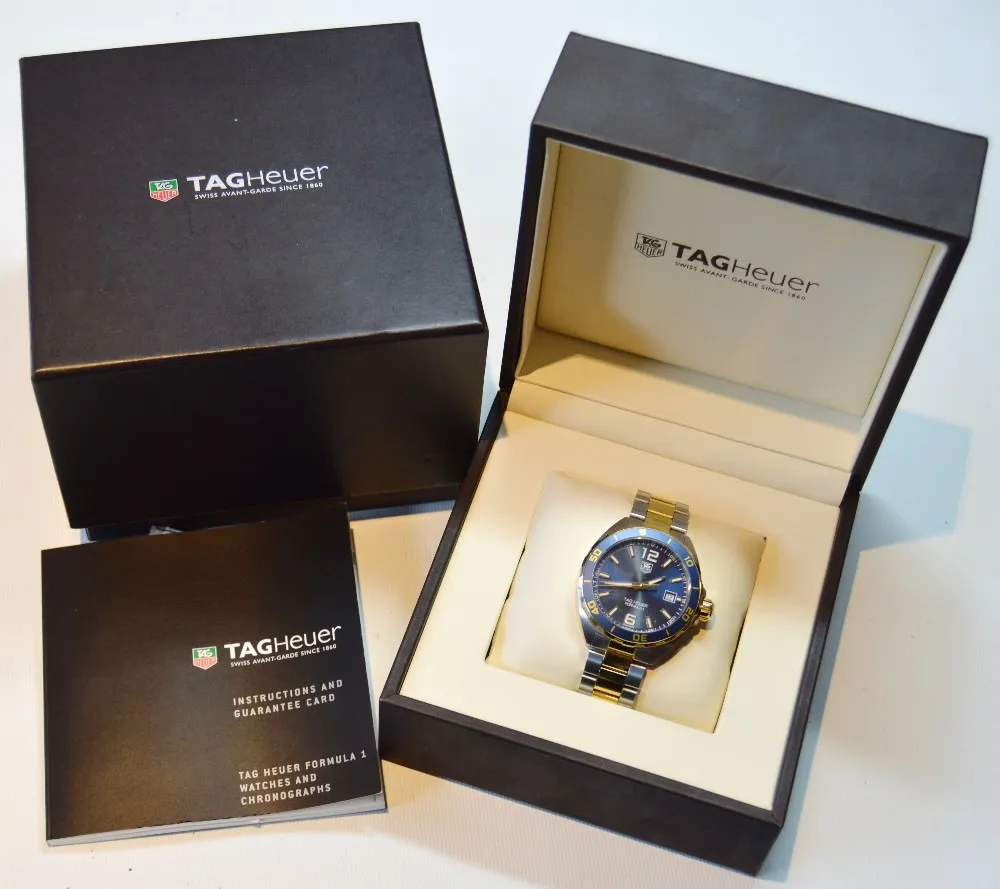 TAG Heuer Formula 1 WAZ1120 43mm Stainless steel Blue 1