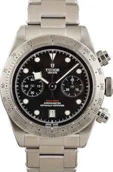 Tudor Black Bay Chronograph 79350 41mm Stainless steel Black