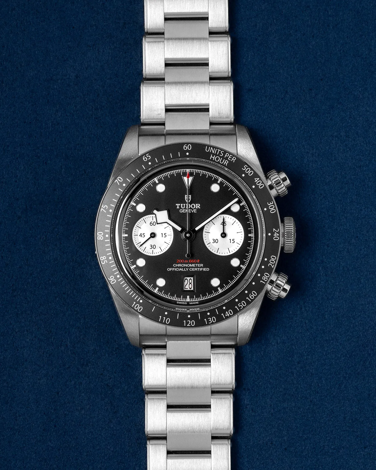 Tudor Black Bay Chronograph 79360N 41mm Stainless steel Black