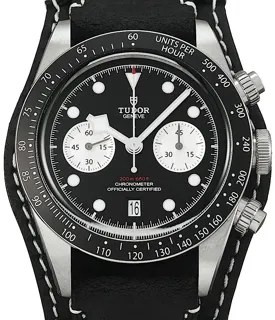 Tudor Black Bay Chronograph 79360N Stainless steel Schwarz