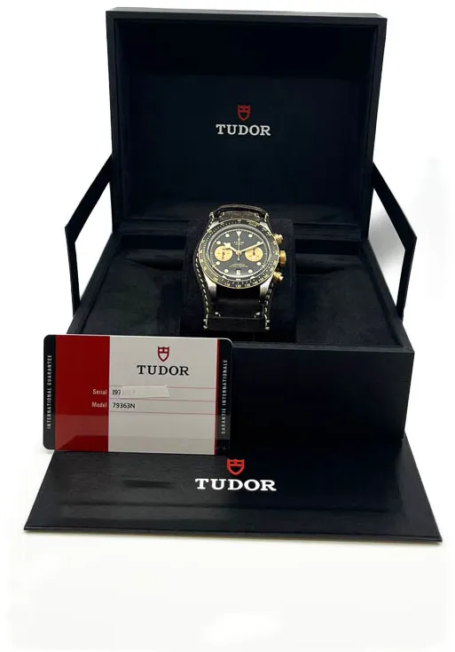 Tudor Black Bay Chronograph 79363N 41mm Yellow gold and Stainless steel 1