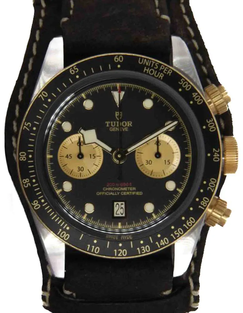 Tudor Black Bay Chronograph 79363N 41mm Yellow gold and Stainless steel 4