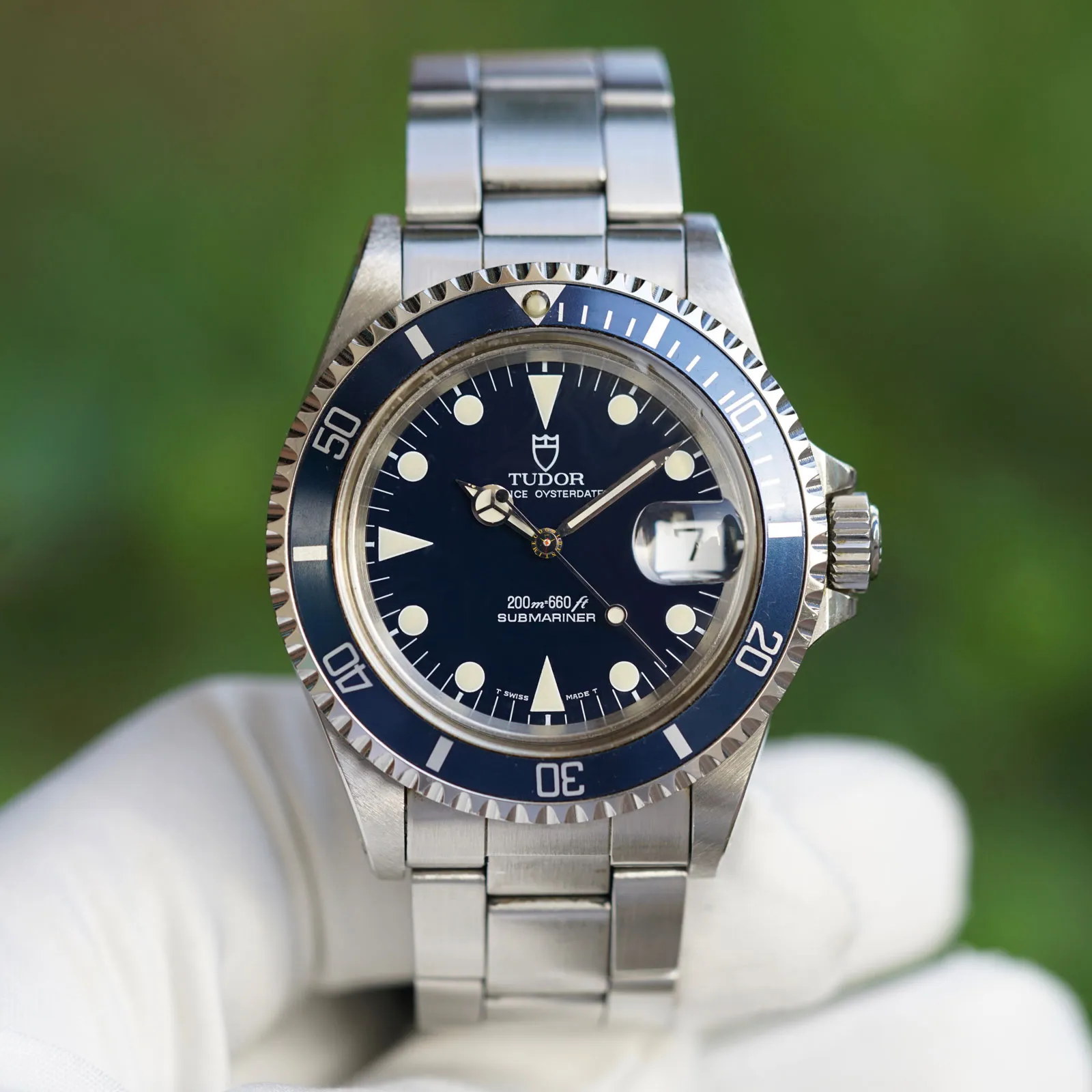 Tudor Submariner 79090 40mm Stainless steel Blue