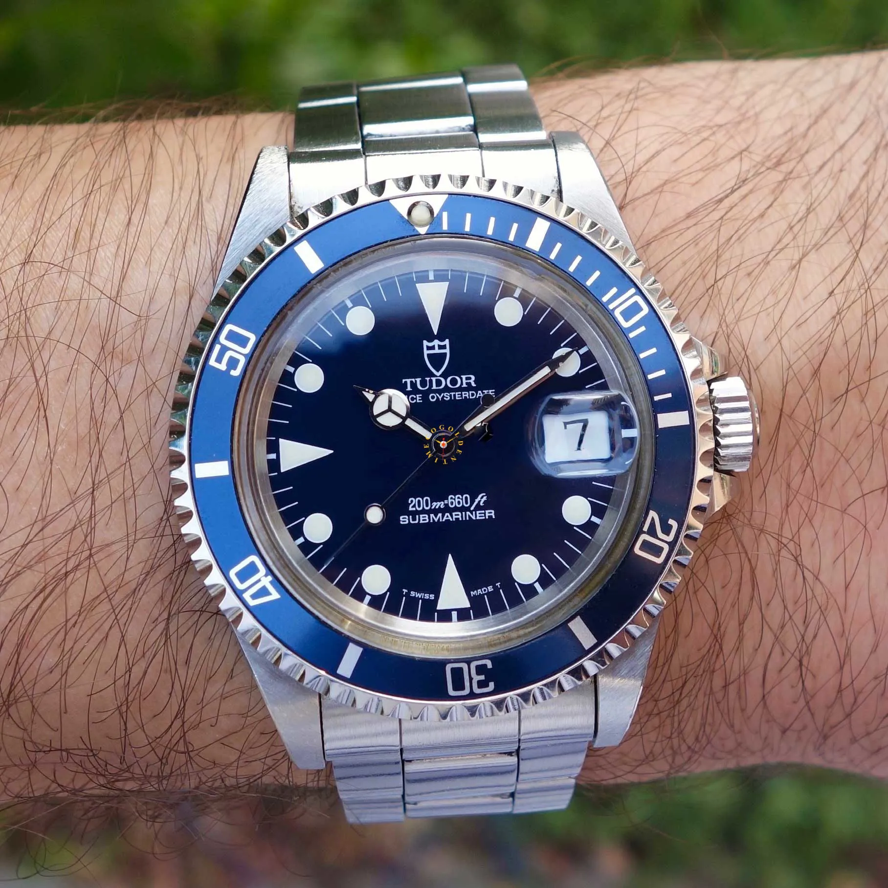 Tudor Submariner 79090 40mm Stainless steel Blue 5