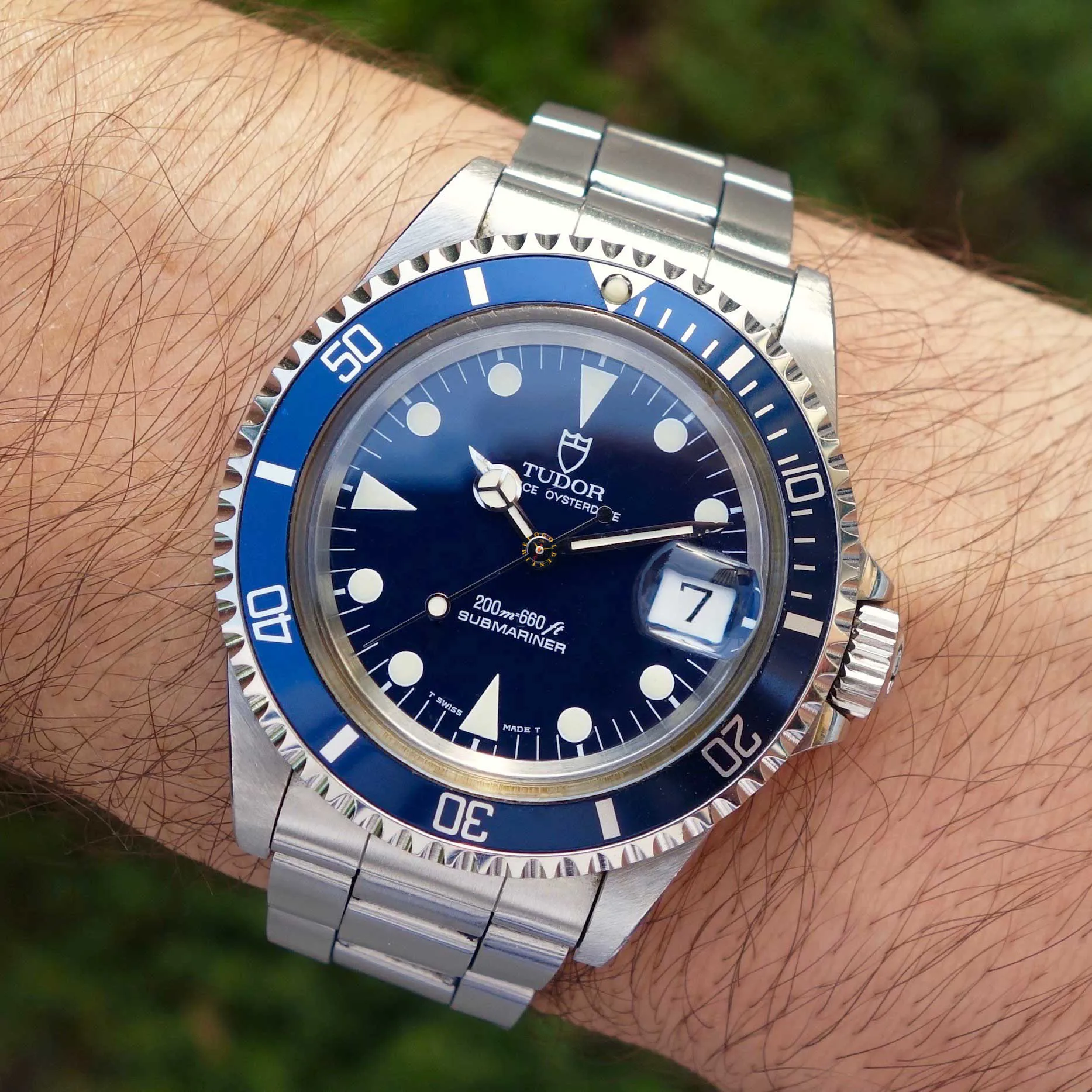 Tudor Submariner 79090 40mm Stainless steel Blue 1