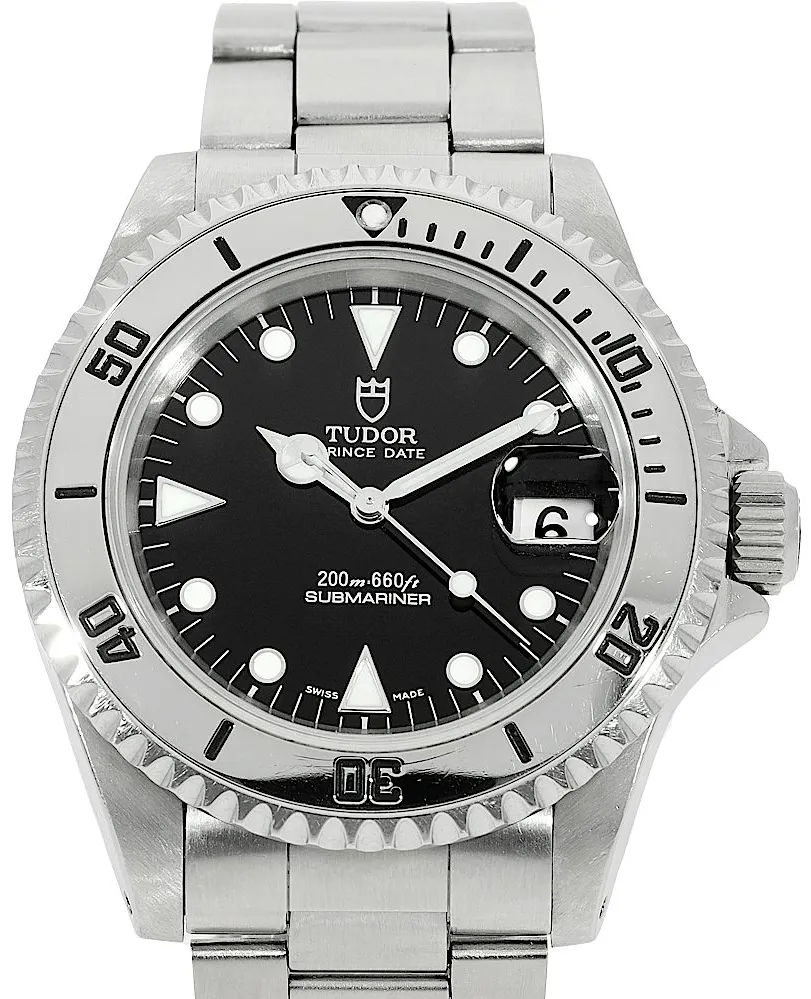 Tudor Submariner 79190 40mm Edelstahl Schwarz