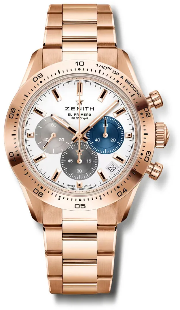 Zenith Chronomaster Sport 18.3101.3600/69.M3100 41mm Rose gold Silver