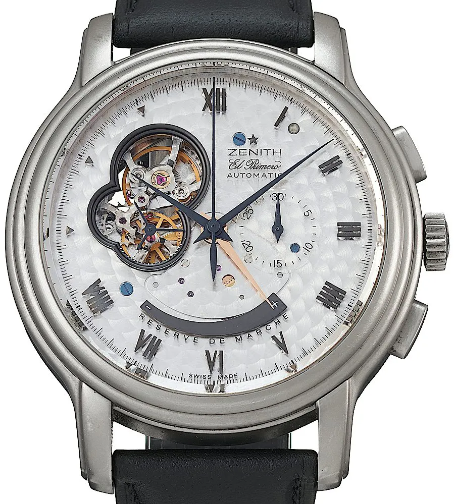 Zenith Chronomaster 95.1260.4021 45mm Titan Silber