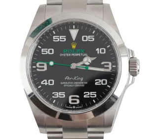 Rolex Air King 126900 Stainless steel Black