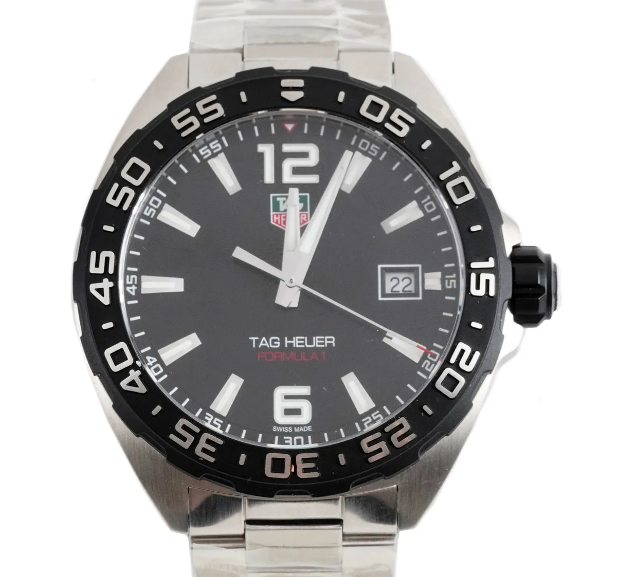 TAG Heuer Formula 1 Quartz WAZ1110.BA0875 41mm Stainless steel Black