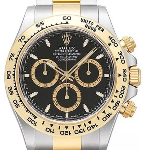 Rolex Daytona 126503 40mm Yellow gold and Stainless steel Black